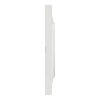 Odace Styl - Plaque 3 Postes Horizontaux Ou Verticaux Entraxe 71Mm Blanc