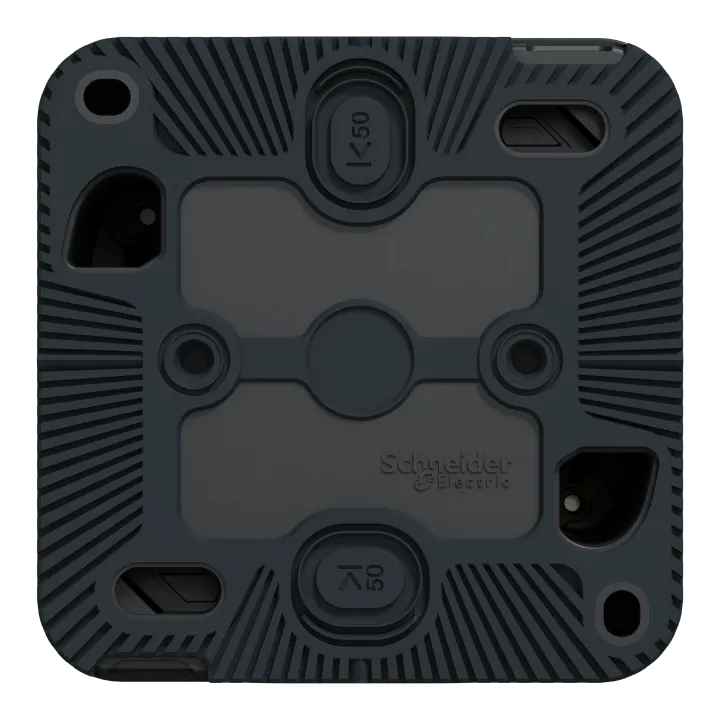 Mureva Styl - Double Va Et Vient - Saillie - Ip55 - Ik08 - Connexion Auto - Gris