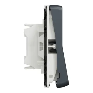 Mureva Styl - Double Va Et Vient - Composable - Ip55 -Ik08-Connexion Auto - Gris