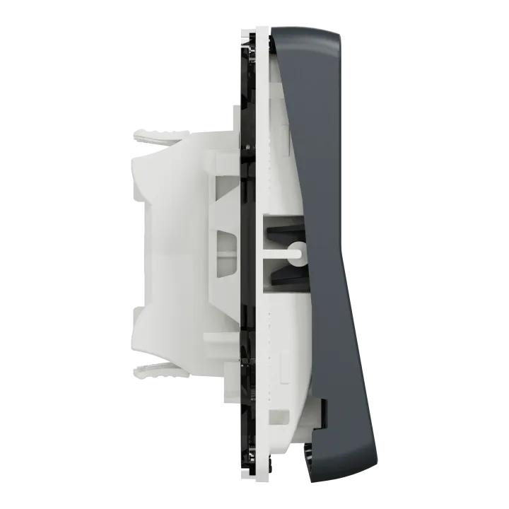 Mureva Styl - Double Va Et Vient - Composable - Ip55 -Ik08-Connexion Auto - Gris