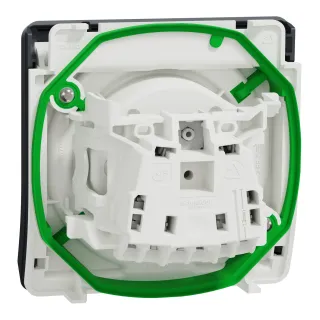 Mureva Styl - Prise De Courant 2P+T - Composable -Ip55-Ik08 - Connex Auto - Gris