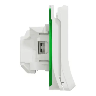 Mureva Styl - Prise Courant 2P+T - Composable - Ip55 Ik08 - Connex Auto - Blanc