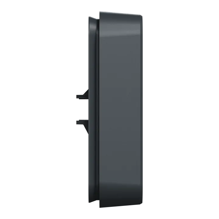 Mureva Styl - Cadre 1 Poste - Encastré - Ip55 - Ik08 - Gris