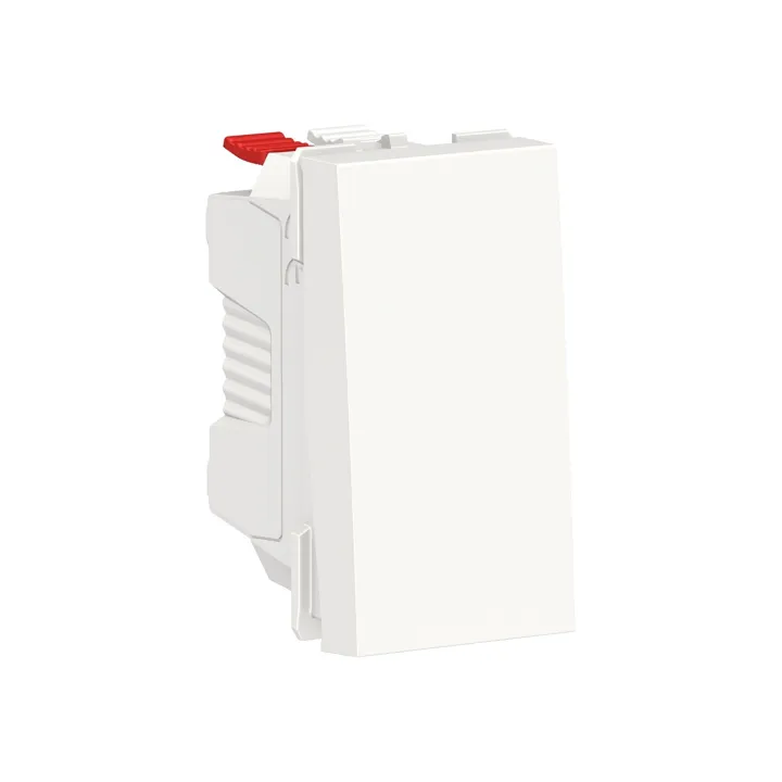 Unica - Va-Et-Vient - 10A - Connexion Rapide - 1 Mod - Blanc - Méca Seul - Boîte