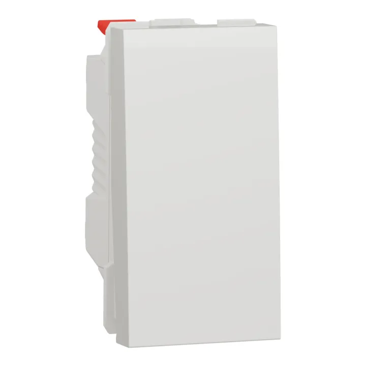 Unica - Va-Et-Vient - 10A - Connexion Rapide - 1 Mod - Blanc - Méca Seul - Boîte