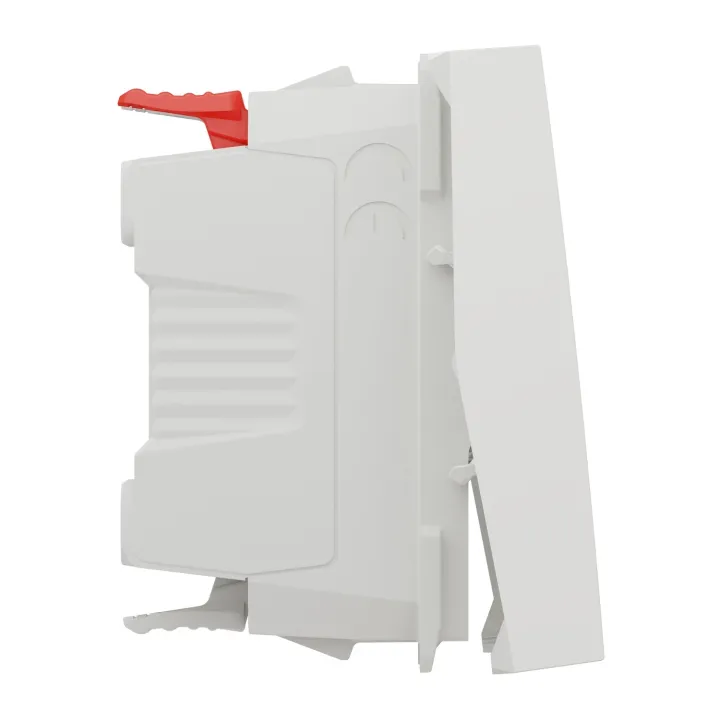 Unica - Va-Et-Vient - 10A - Connex Rapide - 2 Mod - Blanc - Emballage En Boîte