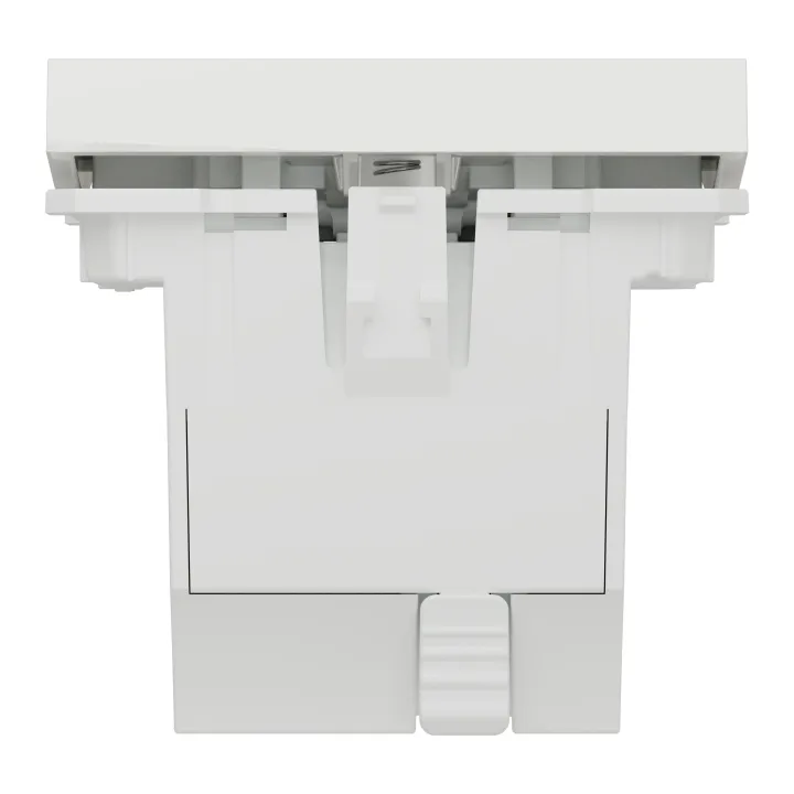 Unica - Cde Volet-Roulant - Double Poussoir - 2 Mod - Blanc - Méca Seul