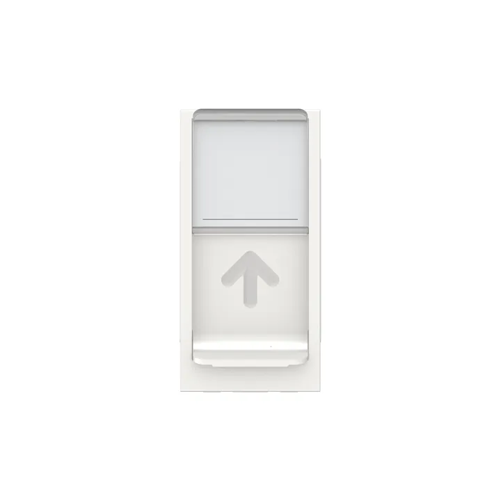 Unica - Prise Pour 1 Rj45 S-One - 1 Mod - Blanc - Méca Seul