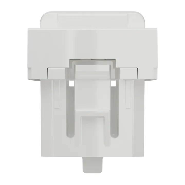 Unica - Prise Pour 1 Rj45 S-One - 1 Mod - Blanc - Méca Seul