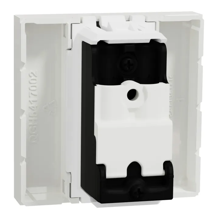 Unica - Prise Télévision - Tv Mâle - Individuel - 2 Mod - Blanc - Méca Seul