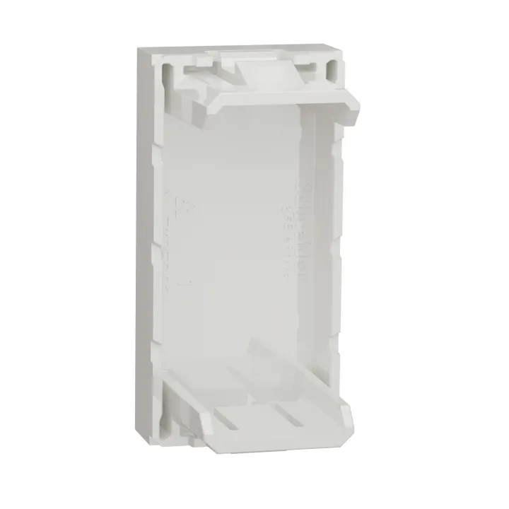 Unica - Obturateur - 1 Module - Blanc - Mécanisme Seul
