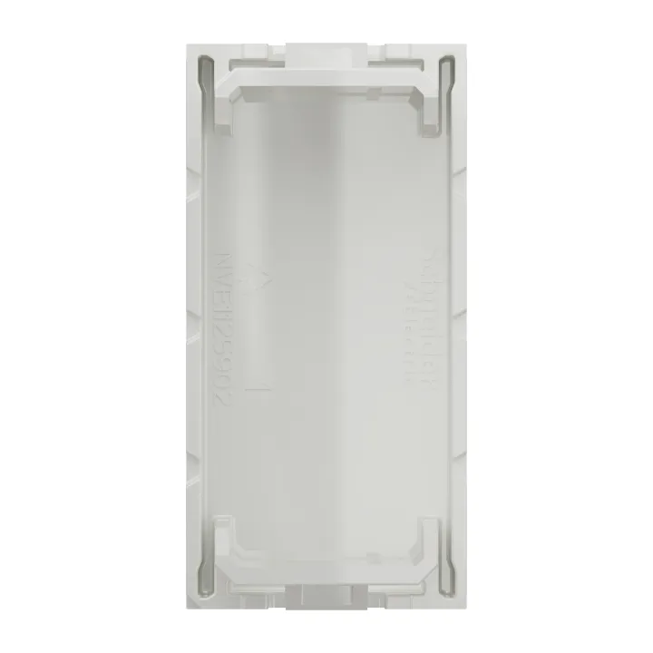 Unica - Obturateur - 1 Module - Blanc - Mécanisme Seul