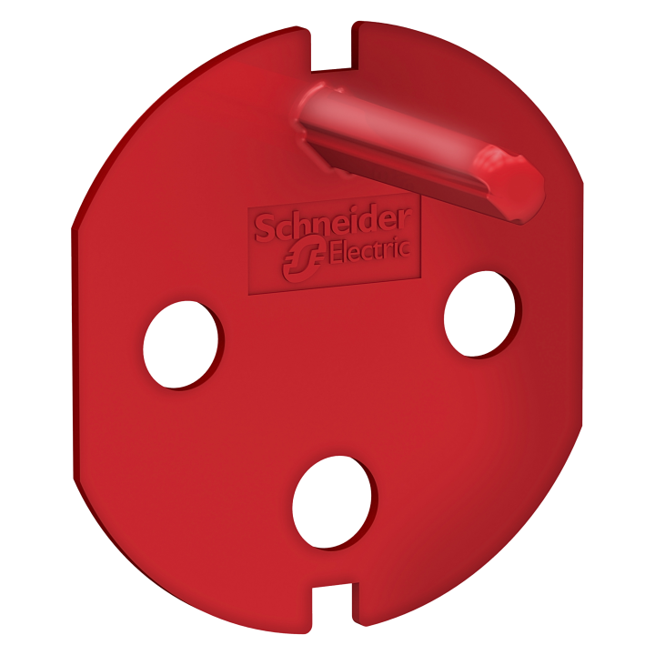 Détrompeur fiche mâle rouge