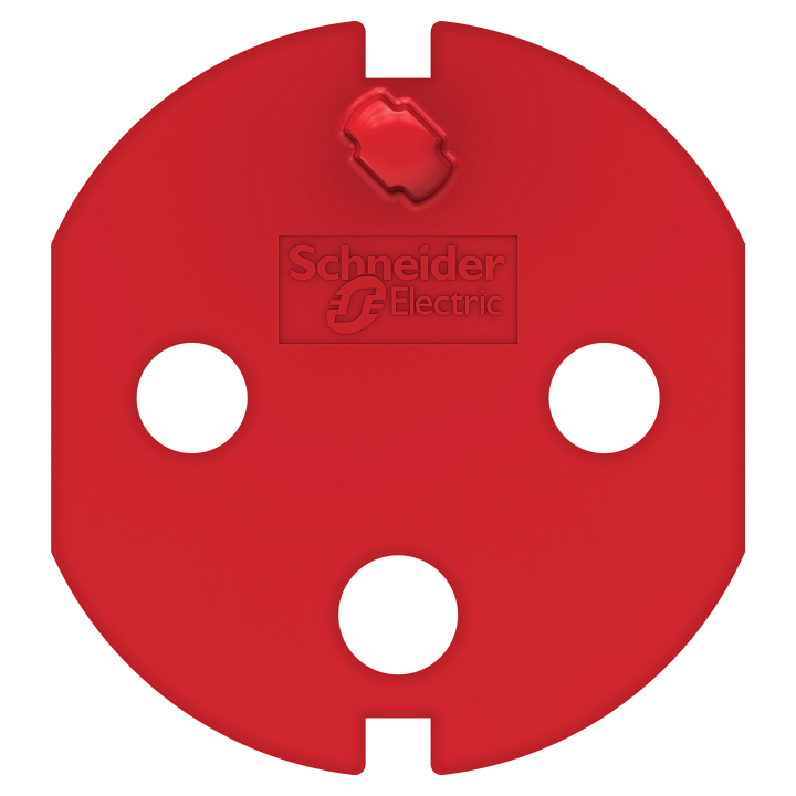 Détrompeur fiche mâle rouge