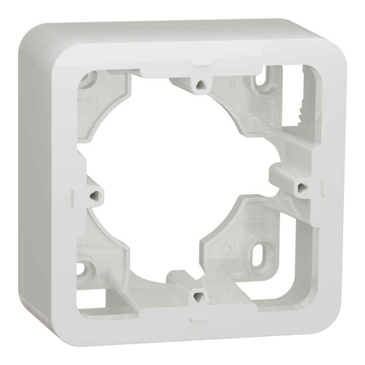 Boîte En Saillie Blanc 1P