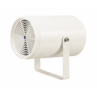 Projecteur De Son 10W-100V Avec Étrier Ab Blanc 92Db/1W/1M
