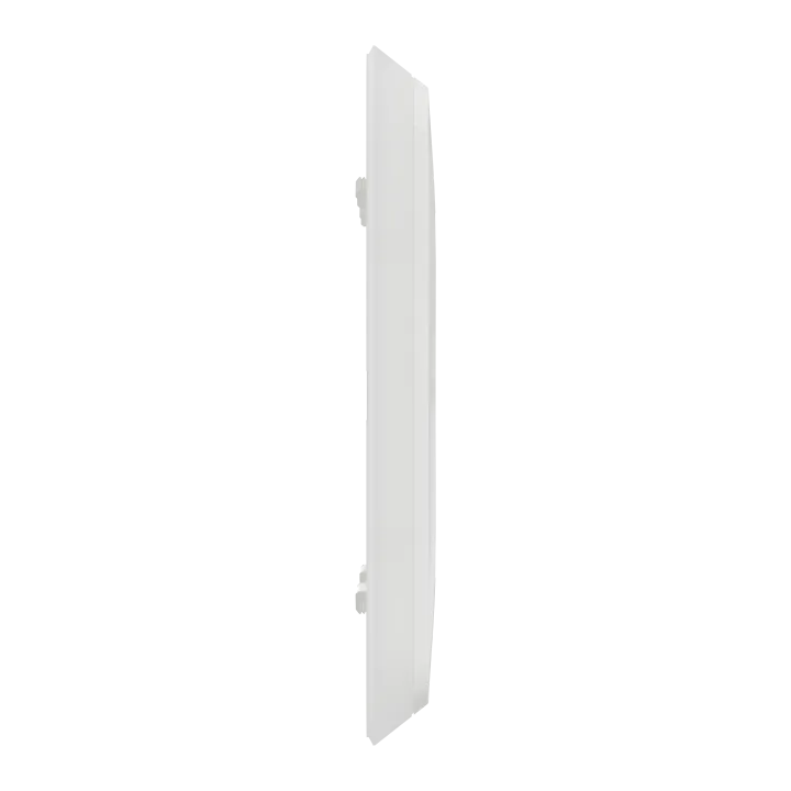 Unica Pro - Plaque De Finition - Blanc - 2 Postes