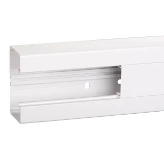 Optiline 45 - Goulotte Pvc 1 Compartiment 95X55X2000Mm - Au Mètre Linéaire