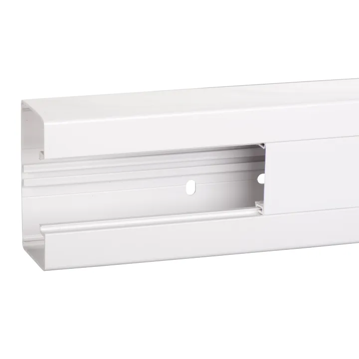 Optiline 45 - Goulotte Pvc 1 Compartiment 95X55X2000Mm - Au Mètre Linéaire