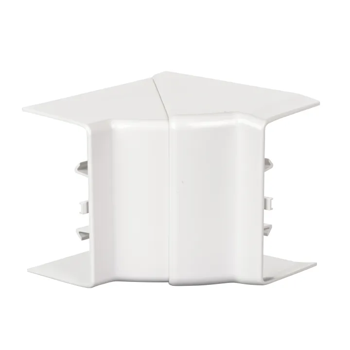 Optiline 45 Goulotte Pvc Blanc Polaire 95 X 55 Mm - Angle Intérieur