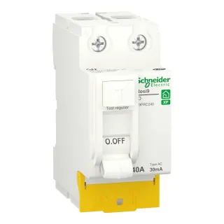 Resi9 - Inter Différentiel - 2P - 40A - 30Ma - Type Ac - Peignable - Alimentation Bas