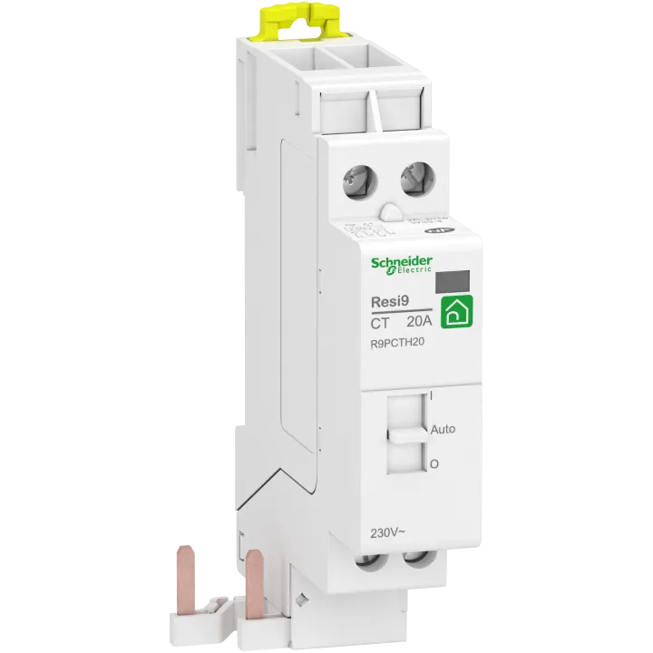 Resi9 - Contacteur Heures Creuses - 2No - 20A