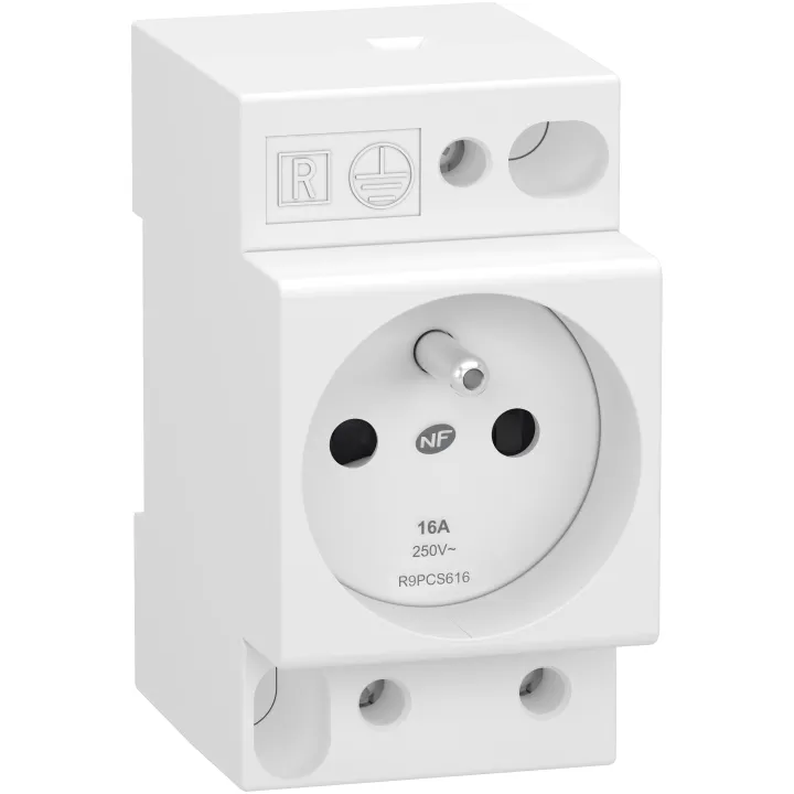 Resi9 - Prise De Courant - 2P+T - 250V - 16A