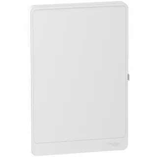 Resi9 - Porte Styl Blanche (Ral 9003) Pour Coffret 2 Rangées De 13 Modules