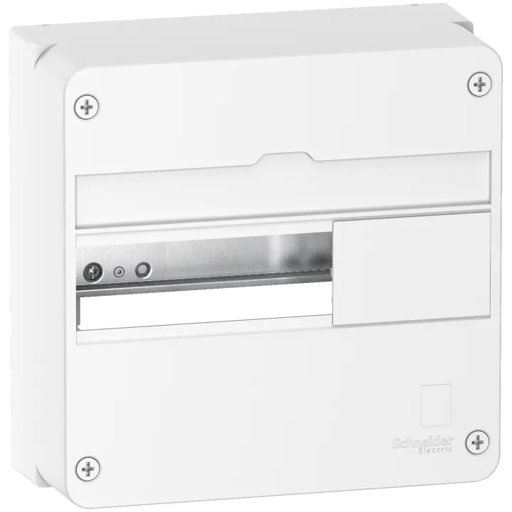 Resi9 - Coffret En Saillie Blanc (Ral 9003)- 1 Rangée De 13 Modules