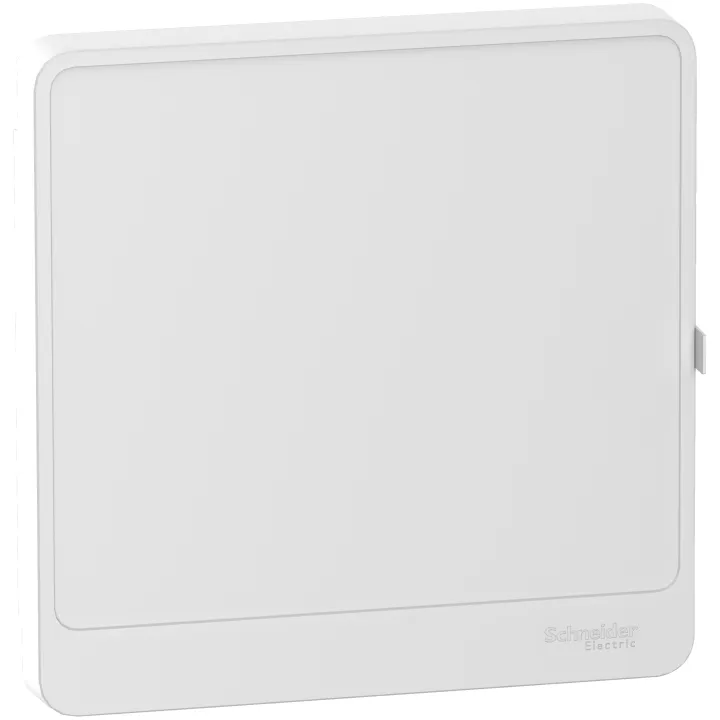 Resi9 - Porte Styl Blanche (Ral 9003) Pour Coffret 1 Rangée De 13 Modules