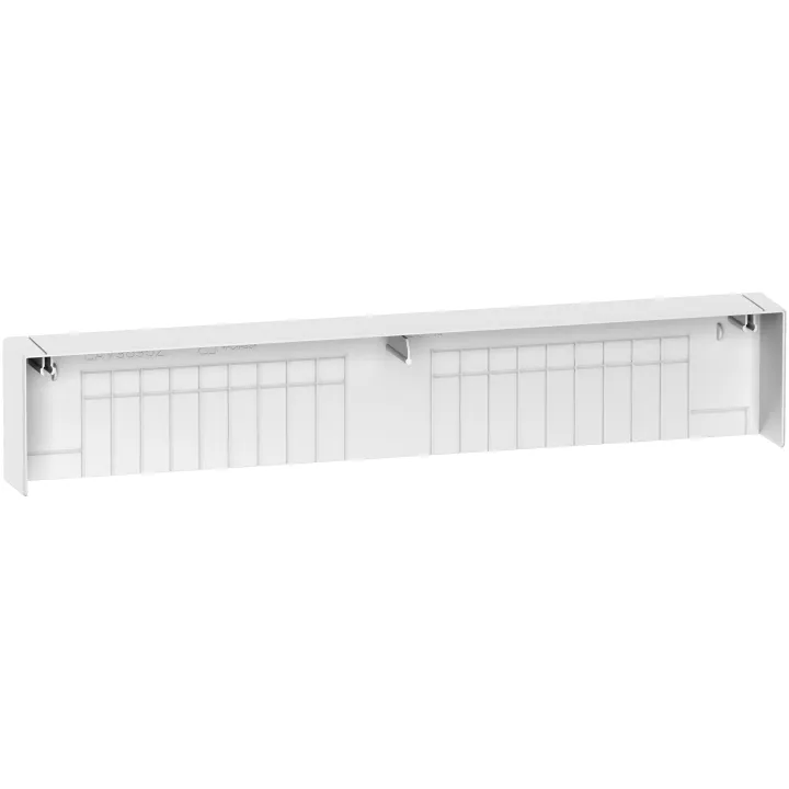 Resi9 - Embout De Goulotte - Largeur 18 Modules - Blanc