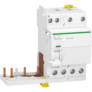 Acti9 Itg40 - Bloc Dif. Vigi Tête De Groupe - 3P+N - 40A - 30Ma - Type Ac