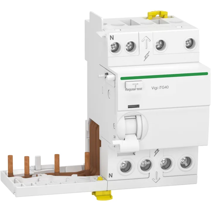 Acti9 Itg40 - Bloc Dif. Vigi Tête De Groupe - 3P+N - 40A - 30Ma - Type Ac