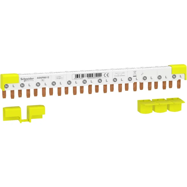 Acti9 Idt40 - Peigne Horizontal - 1P+N - 12 Modules De 18Mm - 80A