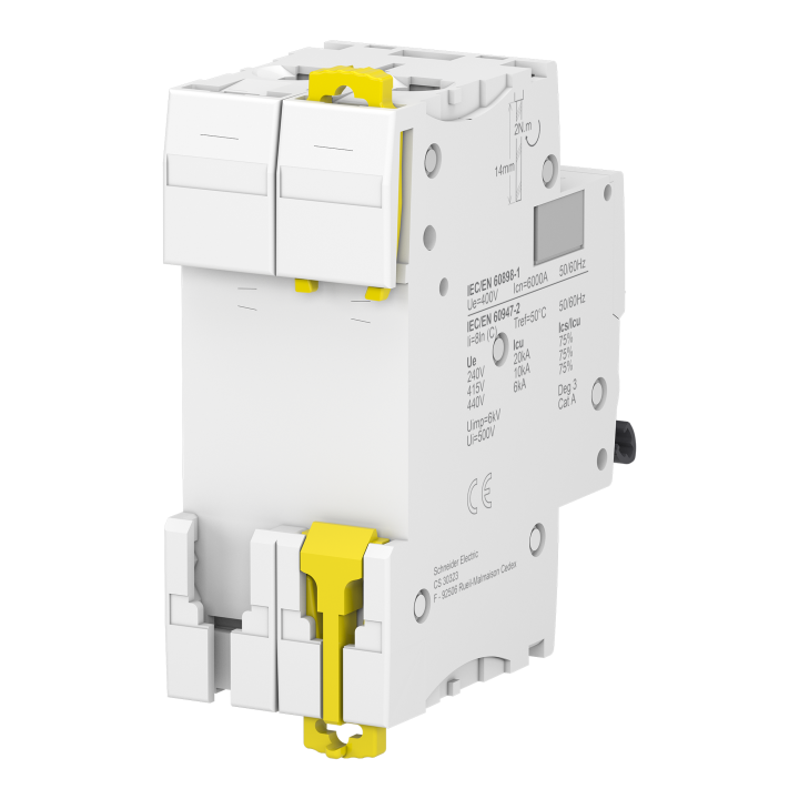 Acti9 iC60N disj 2P 16A crbe C