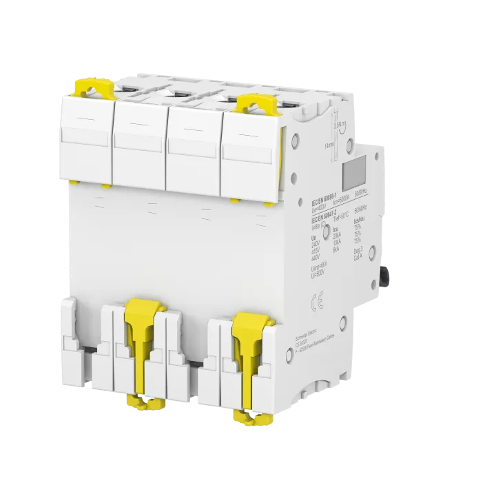 Acti9 Ic60N - Disjoncteur - 4P - 40A - Courbe C - 400Vca - 6000A/10Ka