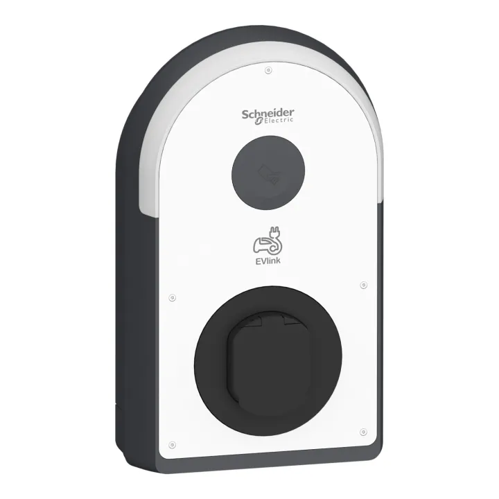 Borne De Recharge Evlink Pro Ac - 3Ph - 22 Kw - 32A - 1 Prise T2S - Rdc - Dd 6 Ma +Rcd Type A +Mnx