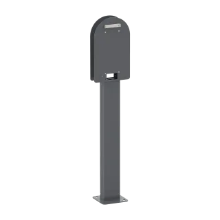 Borne De Recharge Evlink Pro Ac - Pied Métal Pour Deux Bornes De Charge - Ik 10