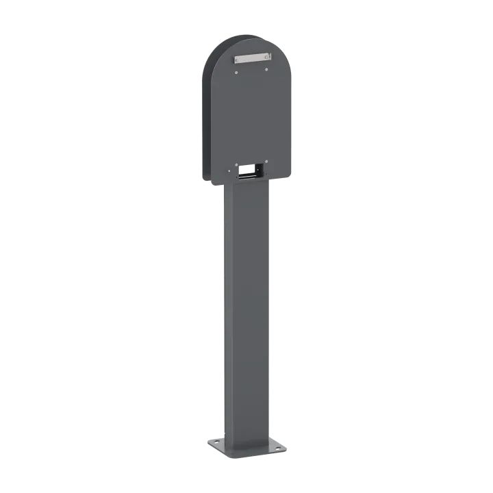 Borne De Recharge Evlink Pro Ac - Pied Métal Pour Deux Bornes De Charge - Ik 10