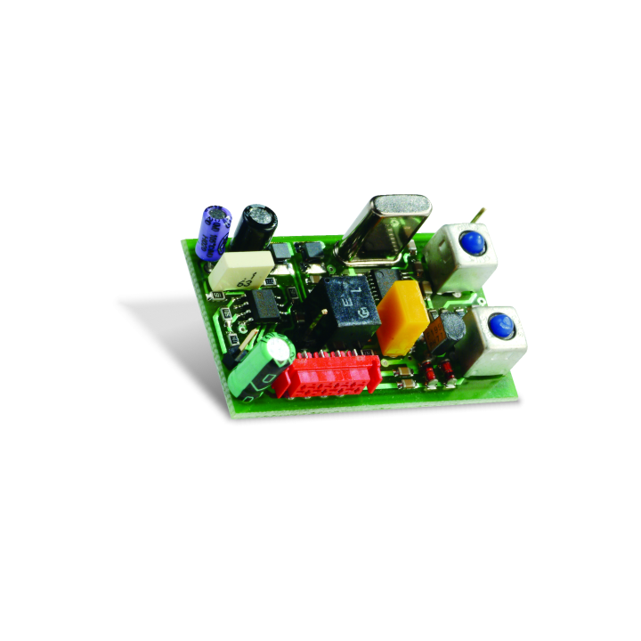 Carte radio fréquence embrochable en 433,92 MHz