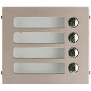 Façade 4 Boutons D'Appel, Pour Module 4 Boutons D'Appel Référence Gtsw