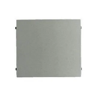 Façade En Zamak Pleine Sans Bouton D'Appel Ni Perçage Pour Modulaire Gt