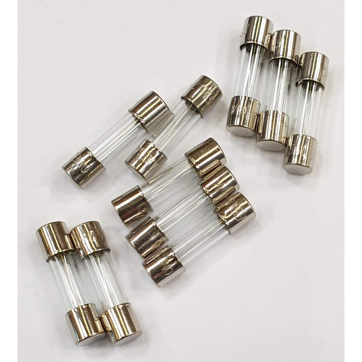 Conditionnement 10 Fusibles De 5A 5X20