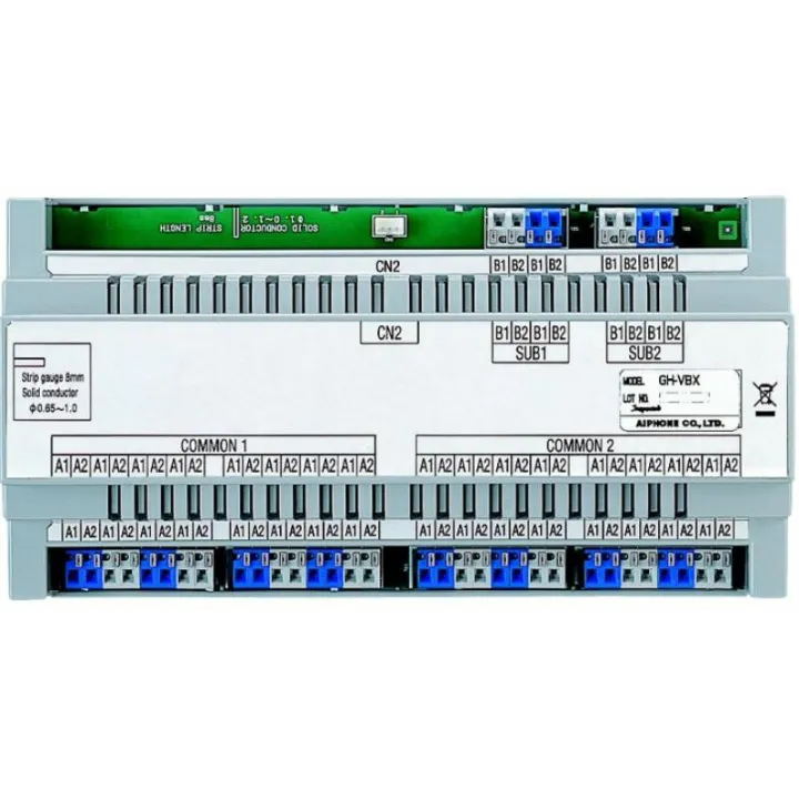 Centrale Vidéo Supplémentaire Pour Gt Étendu, Fixation Rail Din 12 Mod. Ou Vis