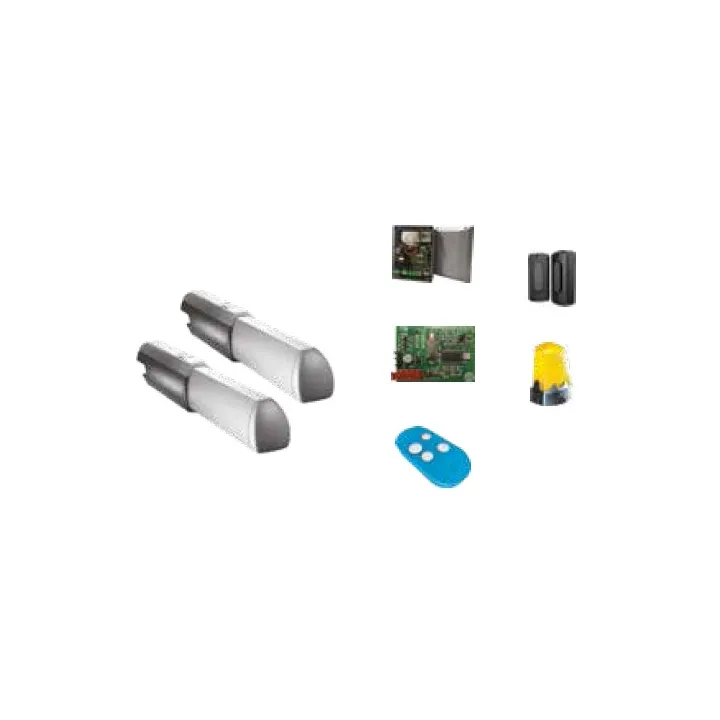 Automatisme Kit Worm Drive Ati 3M 24V 2 Moteurs Irréversibles Zlxm