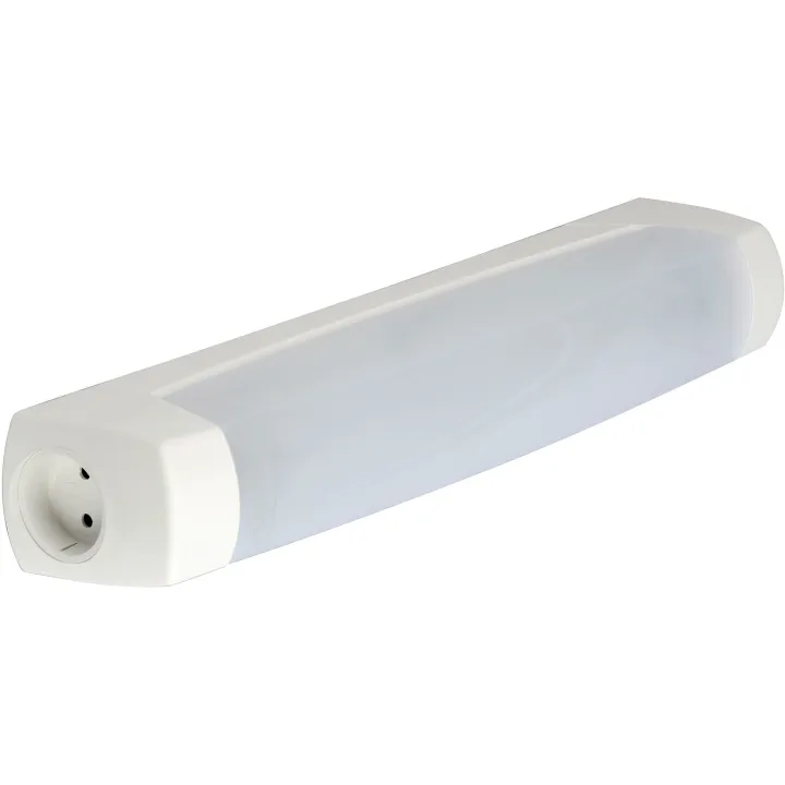 Reglette Salle De Bain Eo S19 Led 400Lm 3000K Pc 20Va Blanc
