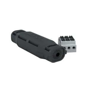 Boîte De Jonction 0,6/1Kv, 24 A Ip68 Avec Gel Et Connecteur 3P 1,5-2,5 Mm²