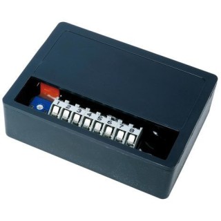 Temporisation réglable 1 à 30 secondes, alim. 12 Vcc ou 12 Vca, contact NO/NF