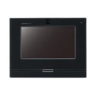 Poste Maître Vidéo Ip Noir, Mains Libres, Compatible Sip, Écran Tactile 7''