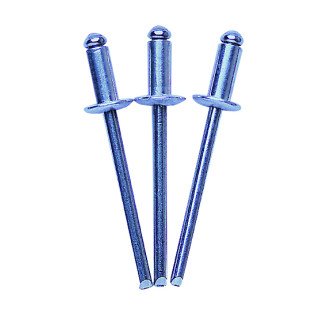 Rivet alu acier 12,7 x 40 mm, 200 pces(QTE 1:LOT 200)